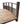 Japanese Bridge with Split Railings 12 ft Taiko