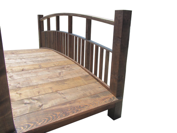 Japanese Bridge with Split Railings 12 ft Taiko