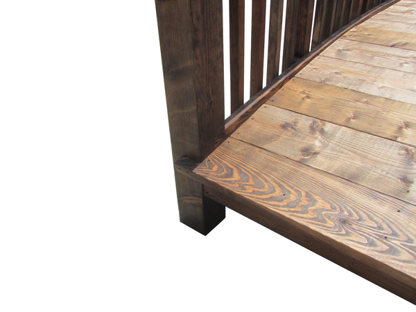 Japanese Bridge with Split Railings 12 ft Taiko