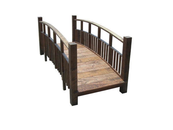 Japanese Bridge with Split Railings 12 ft Taiko