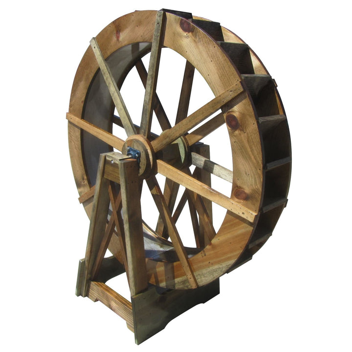 Handcrafted Decorative Wooden Water Wheels for sale – SamsGazebos ...