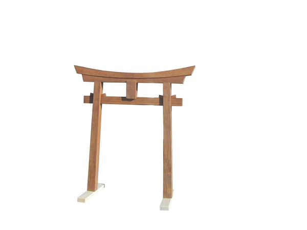 微型日本神道教鸟居门 26 英寸。