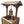Roof, bucket, planter close-up of  Wishing Well Treated Wooden Planter 4.5 ft .