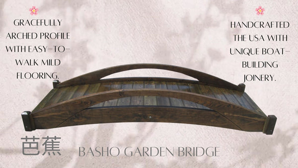 Basho Garden Bridge 8 feet