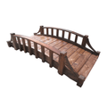 Image for Puente de estanque estilo campestre francés de 1,8 m con ménsulas