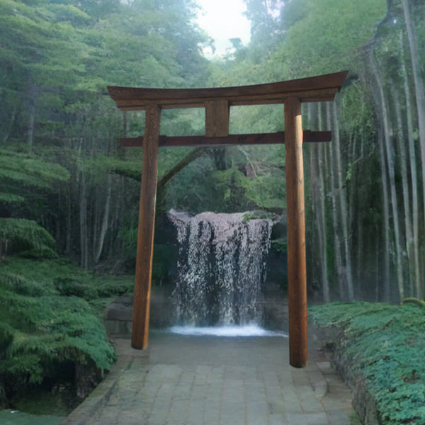 Torii - Japanese Torii Gate 8 Foot Myojin Style