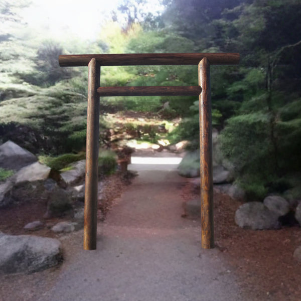 Torii - Japanese Torii Gate 8 Foot Shinmei Style