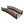 Marina Wooden Garden Bridge 8 ft Arched Sail Motif Rails - SamsGazebos Handcrafted Garden Structures