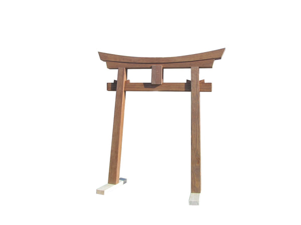 微型日本神道教鸟居门 26 英寸。