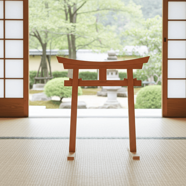 Miniature Japanese Shinto Torii Gate 26 In. - SamsGazebos Handcrafted Garden Structures