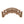 Small Japanese Bridge 25 in Arched Rails Brown