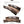 Sunburst Wooden Garden Bridge 6 ft. - SamsGazebos Handcrafted Garden Structures