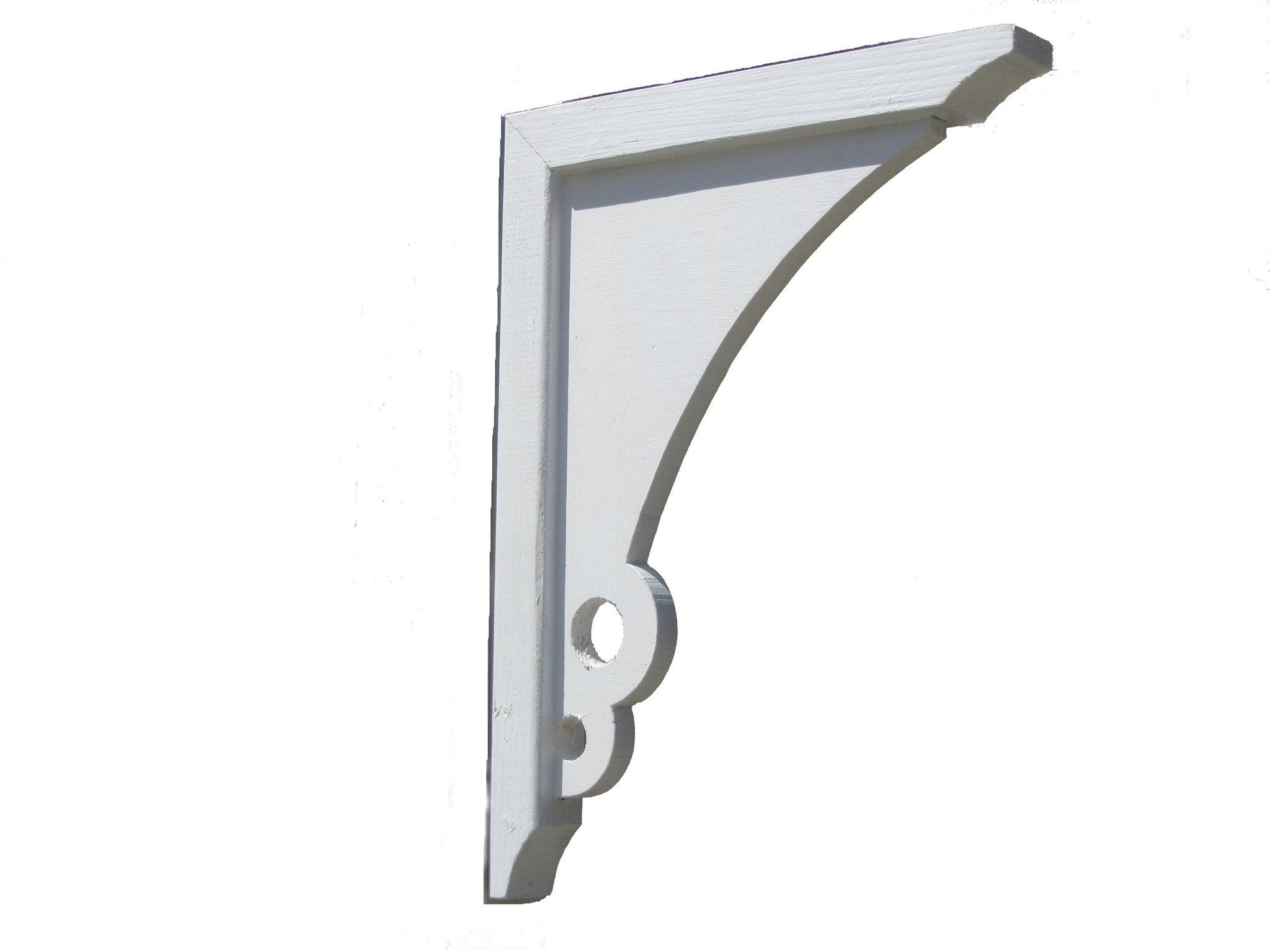 Bouquet Wood Corbels 16 in Craftsman Brackets 2-Pack | Handcrafted USA