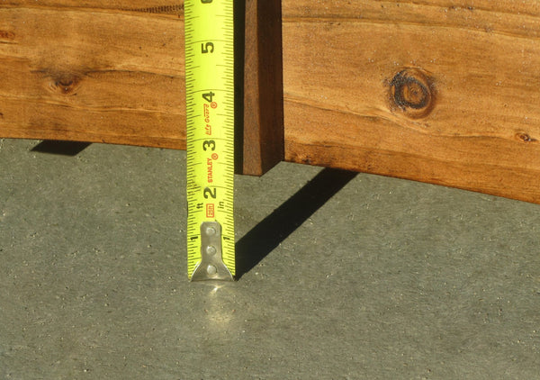 4 ft Japanese Garden Bridge Profile