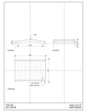 6 feet Wooden Garden Bridge CAD file