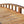 8 ft Japanese Wooden Garden Bridge closeup