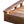 Crescent Japanese Wooden Garden Bridge 8 ft. - SamsGazebos Handcrafted Garden Structures