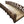 Swan Wooden Garden Bridge with Half Halving Lattice Railings 8 ft. - SamsGazebos Handcrafted Garden Structures