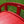 Miniature Garden Bridge 25 Inches Red closeup