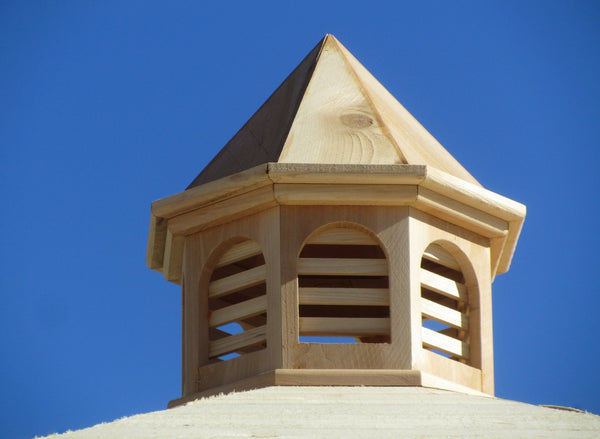 Garden Patio Gazebo with Cupola 10 ft. - SamsGazebos Handcrafted Garden Structures