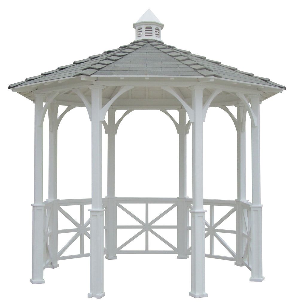 English Garden Costco Gazebo Cupola white