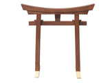 Brown Japanese Gate table top-SamsGazebos Handcrafted Garden Structures