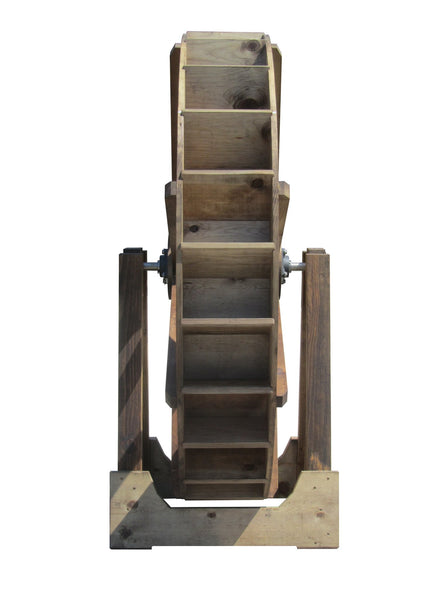 6 ft Wooden Water Wheel profile
