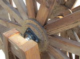 Water Wheel shaft bearing-SamsGazebos Handcrafted Garden Structures